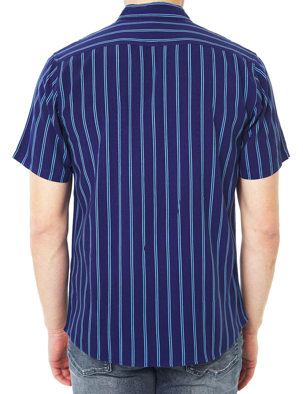 S/S VISCOSE PRINTED SHIRT