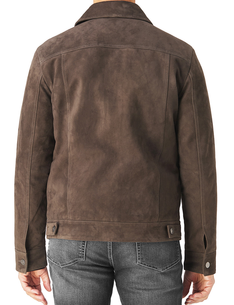 Suede Trucker Jacket