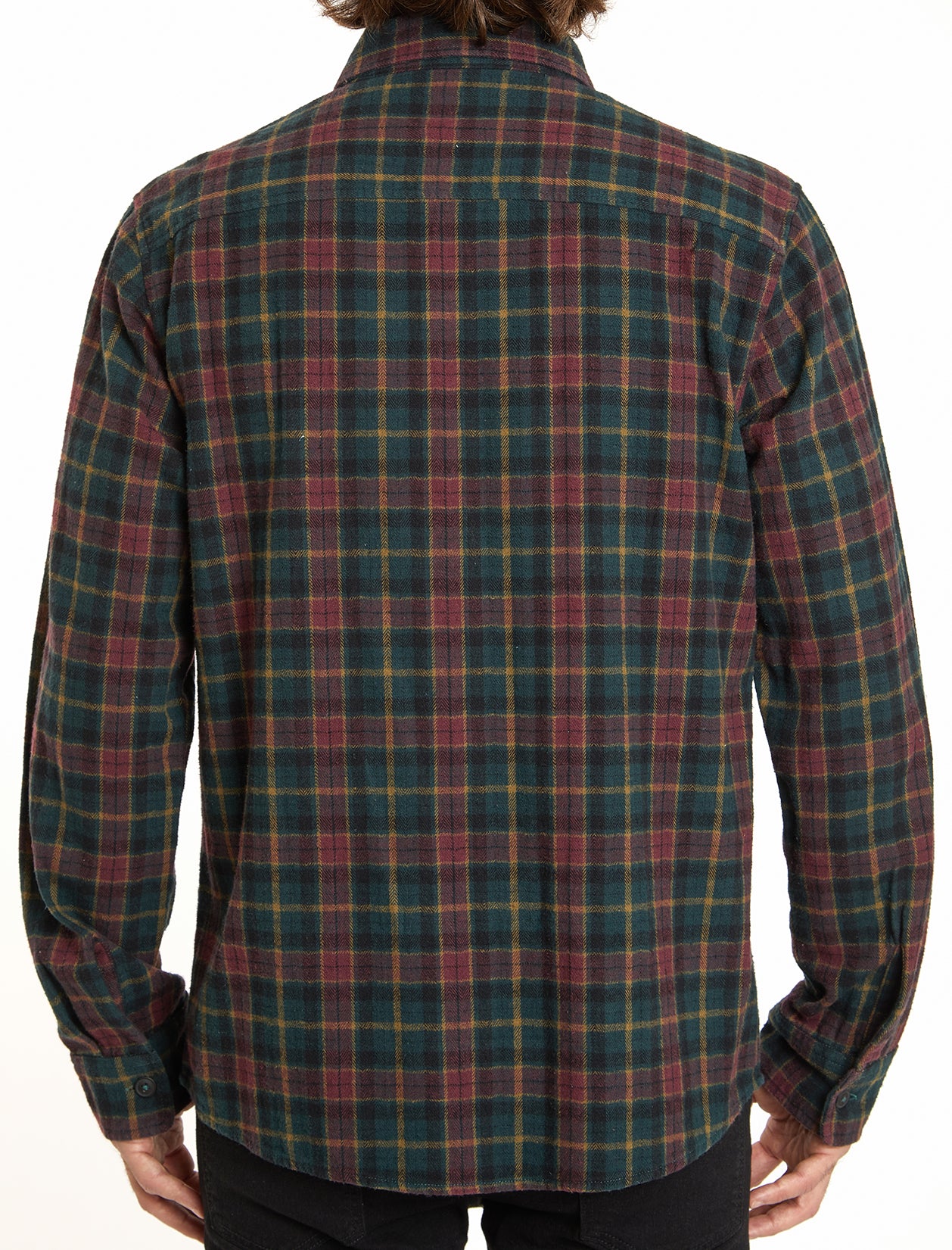 heavy-flannel-shirt-jacket-GREEN-RED-PLAID