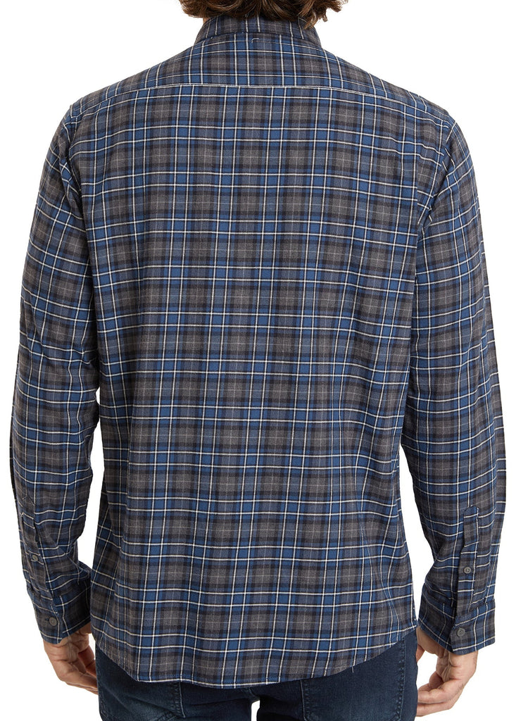 STONE BLUE - Portland Flannel Shirt