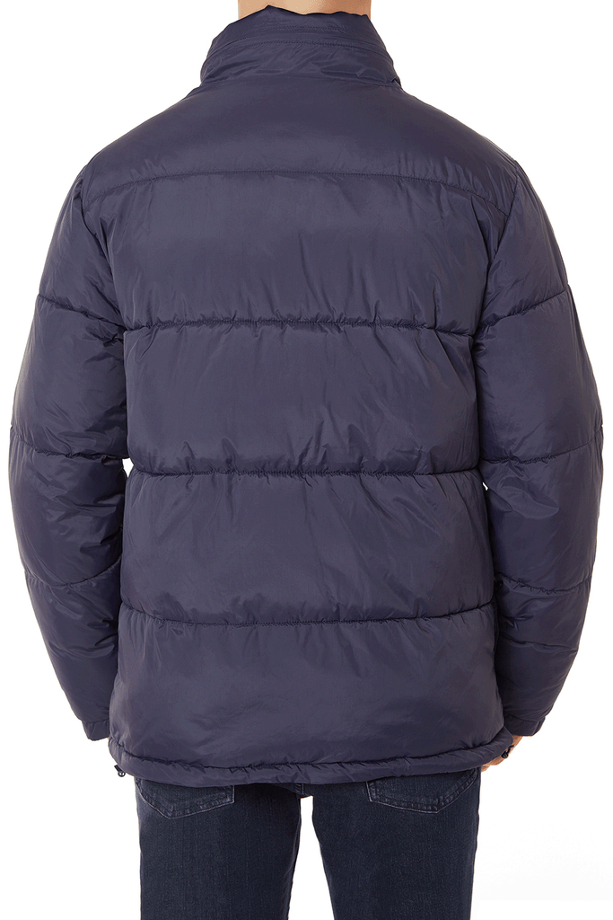 Slate and shop stone puffer jacket