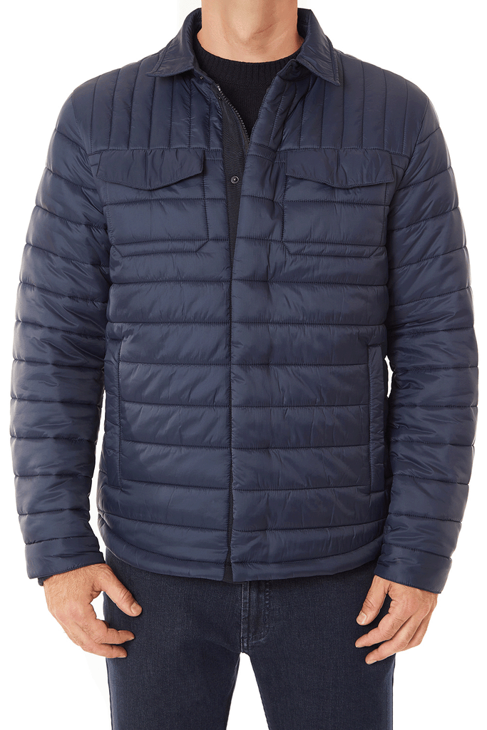 lightweight quilted puffer