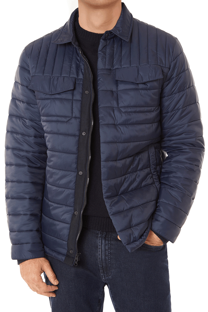 lightweight quilted puffer