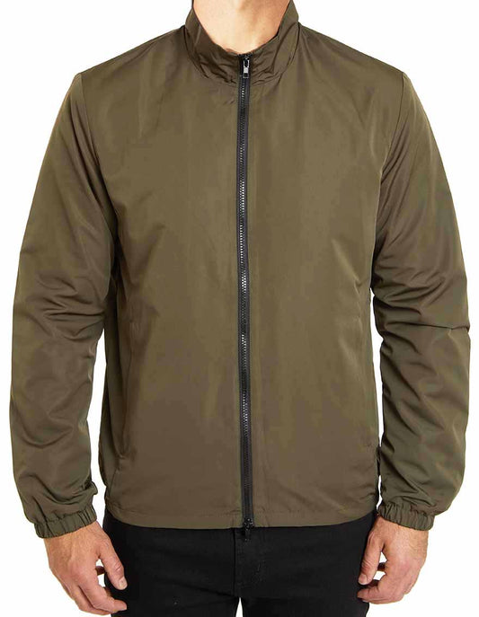 Lightweight Nylon Zip Jacket