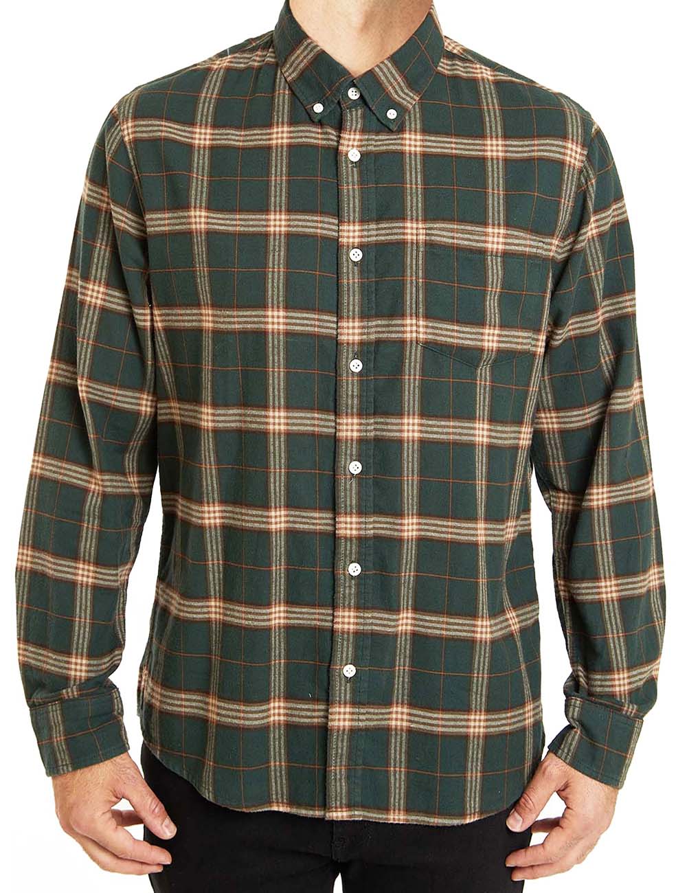 Flannel Button Down Shirt