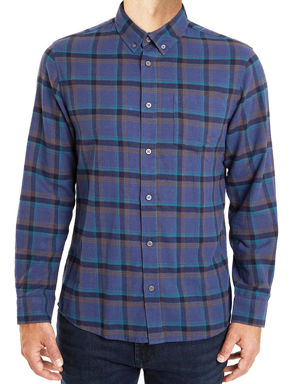 Flannel Button Down Shirt