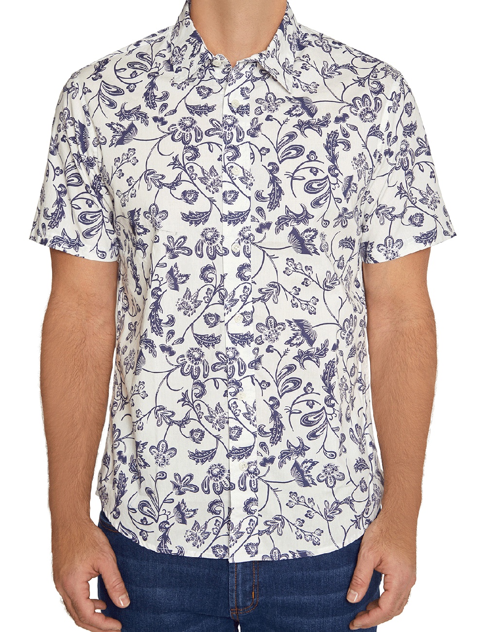 Printed Poplin Shirt