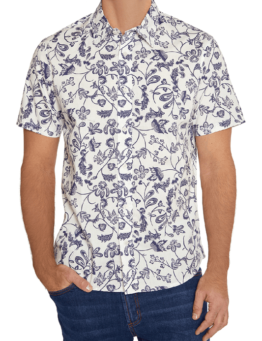 Printed Poplin Shirt