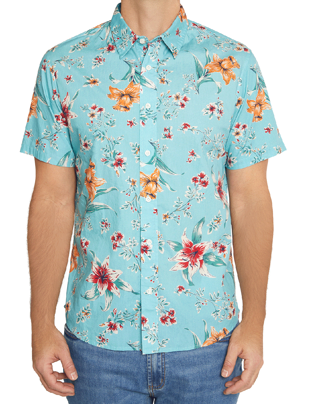 Printed Poplin Shirt