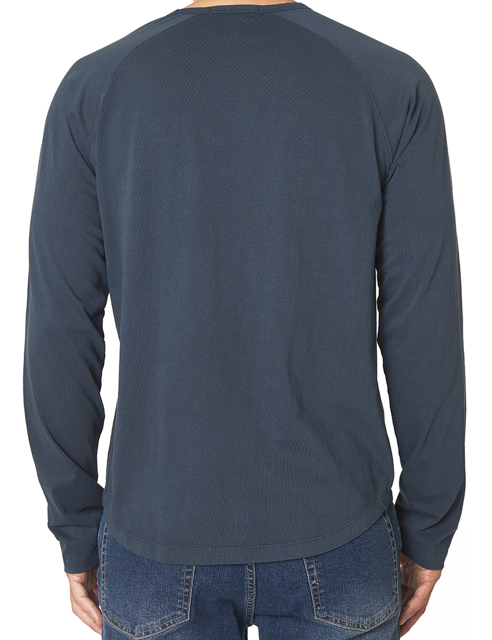 Washed Jersey Long Sleeve T Shirt