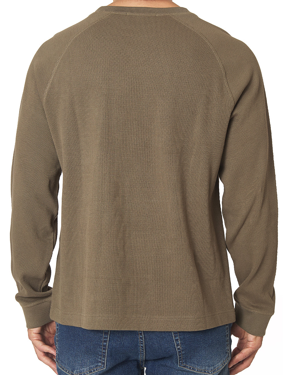 Raglan Thermal Crewneck