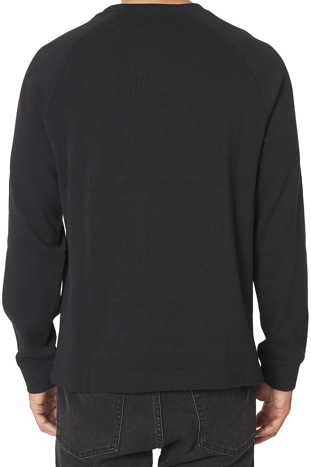 Raglan Thermal Crewneck