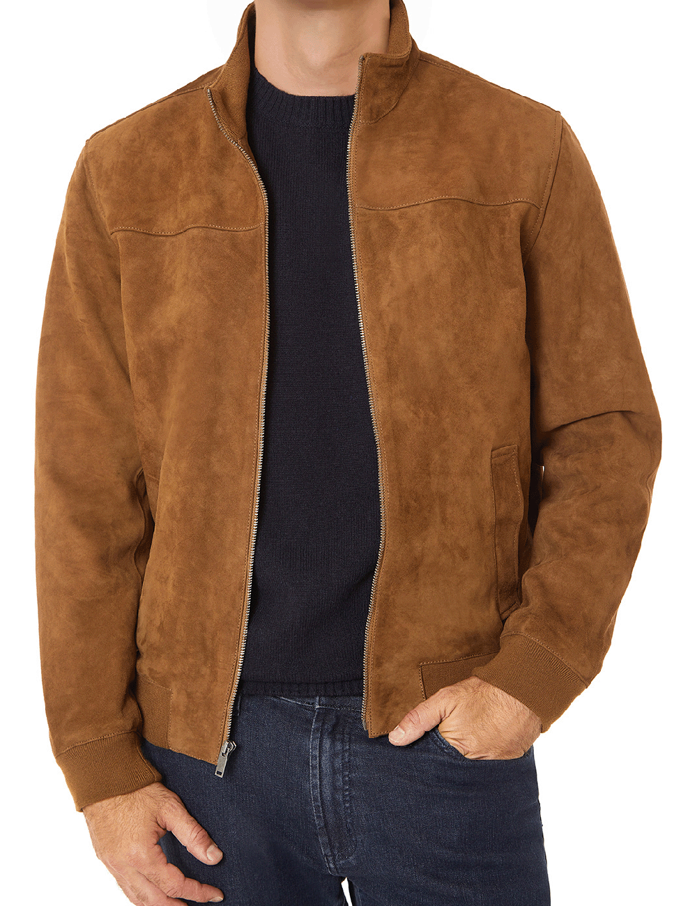 SUEDE RACER JACKET