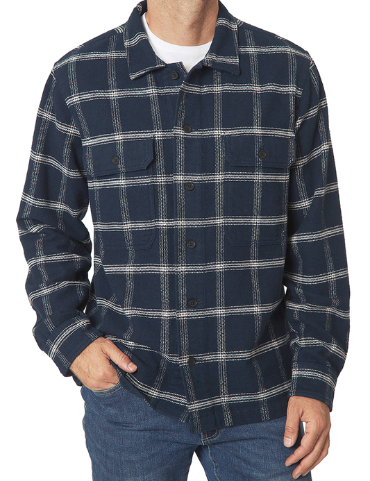 Heavy Flannel Shirt Jacket