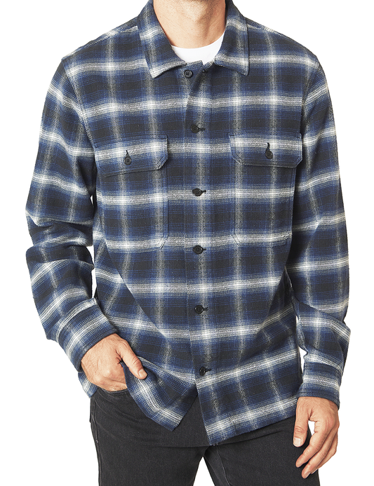 Heavy Flannel Shirt Jacket