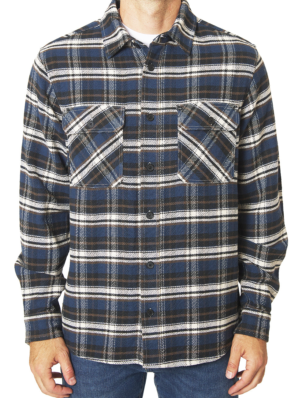 Heavy flannel shirt jacket online