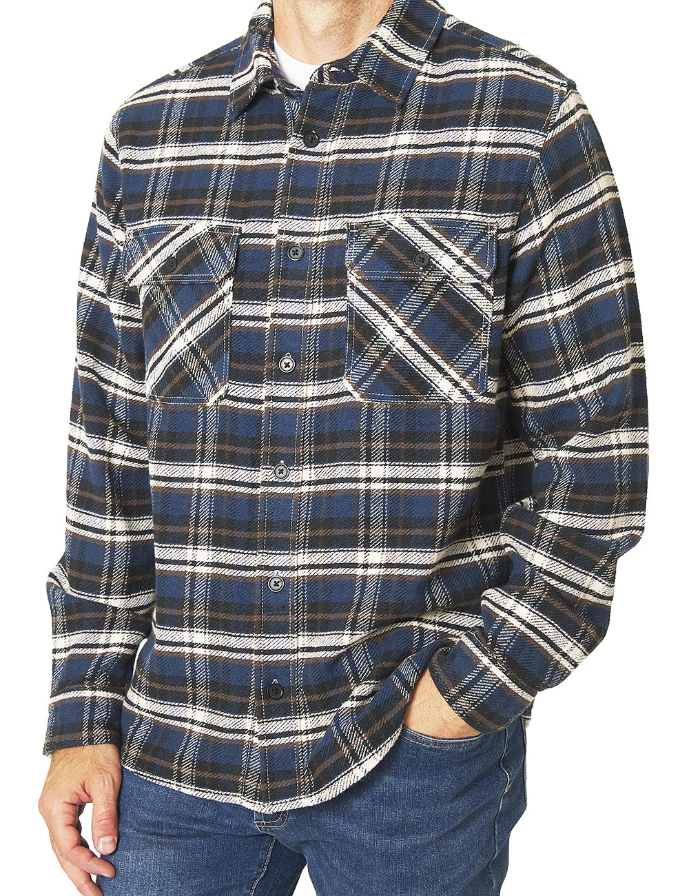 HEAVY FLANNEL SHIRT JACKET