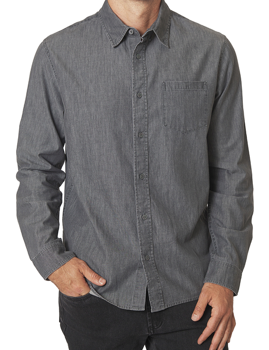 WASHED DENIM SHIRT