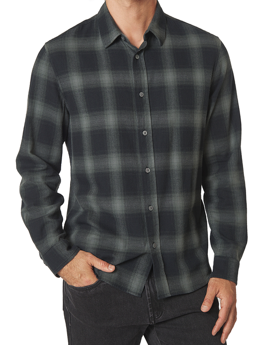 FLANNEL REGULAR COLLAR SHIRT