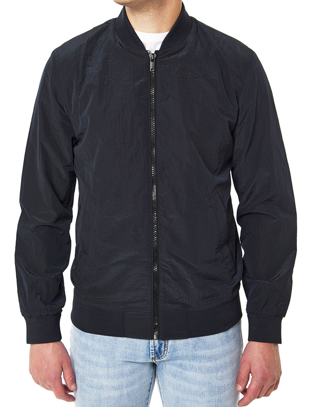 NYLON RIPSTOP BOMBER JACKET