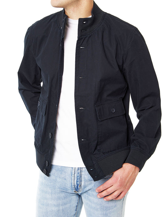 BRUSHED COTTON BOMBER JCKT