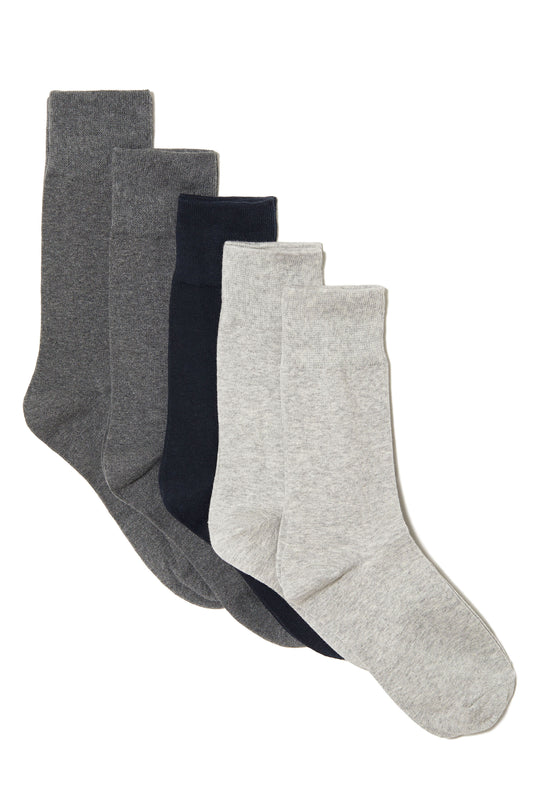 5-PACK CREW SOCKS