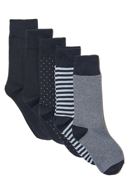 5-PACK CREW SOCKS