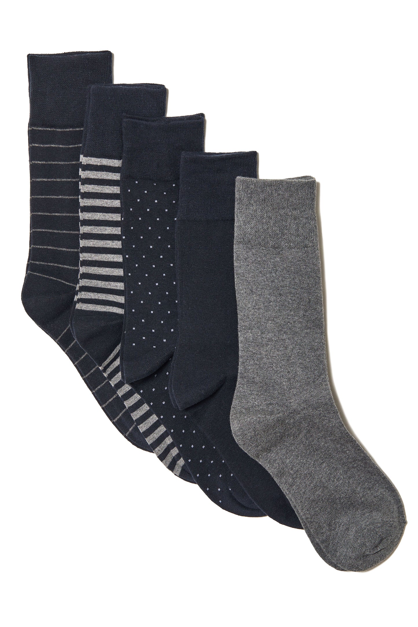 5-PACK CREW SOCKS