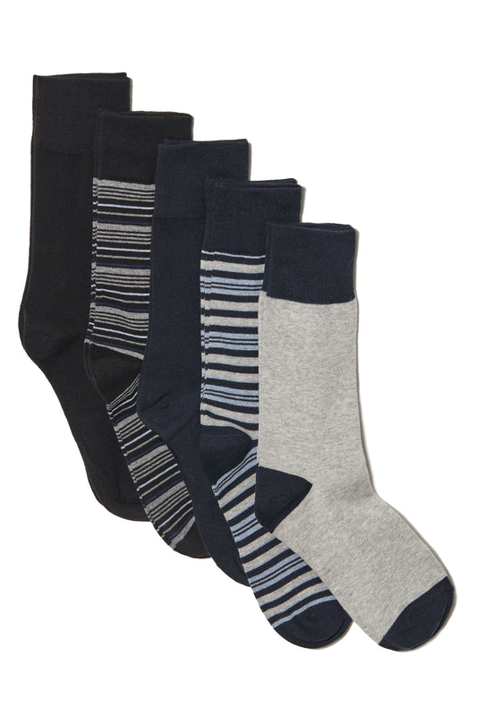 5-PACK CREW SOCKS