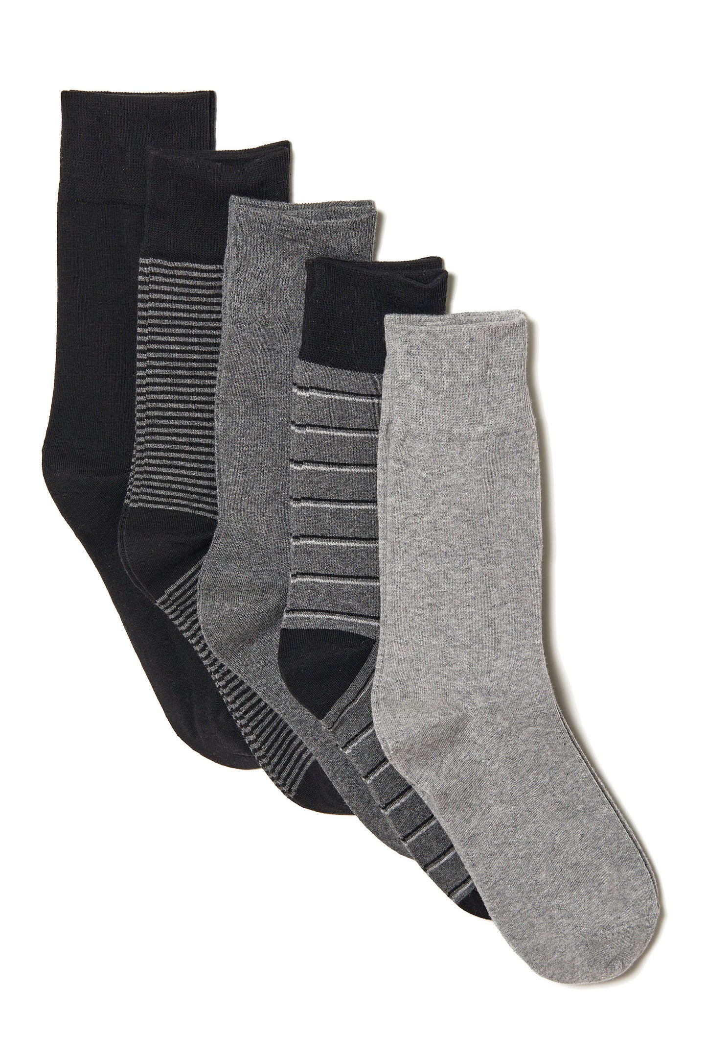 5-PACK CREW SOCKS