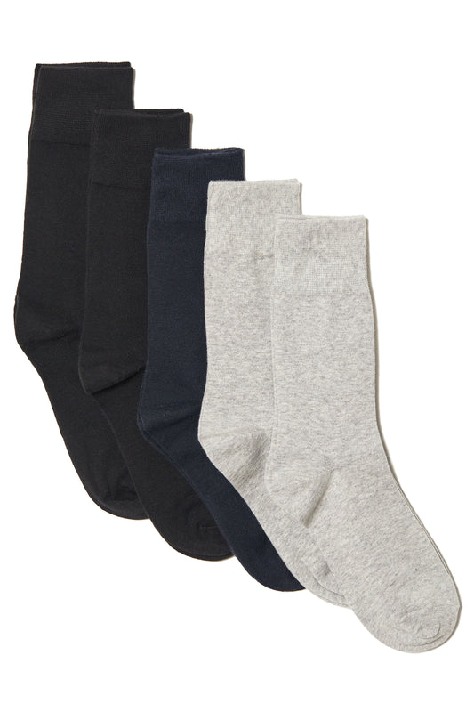 5-PACK CREW SOCKS