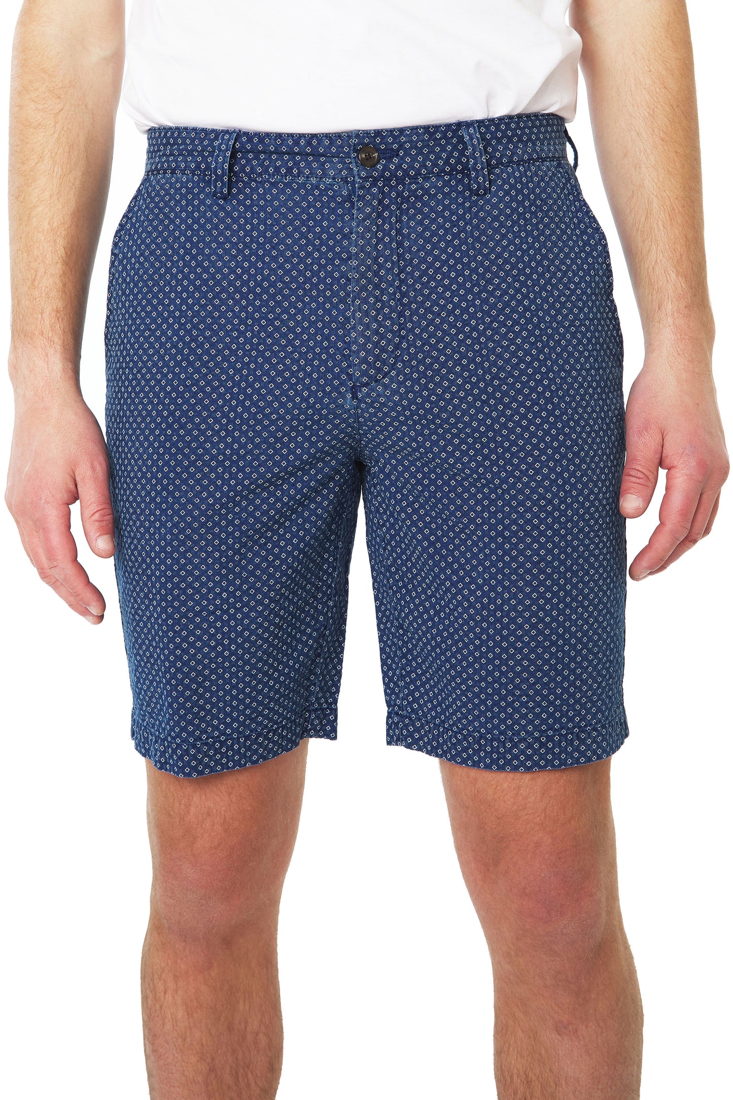 INDIGO SEERSUCKER SHORT