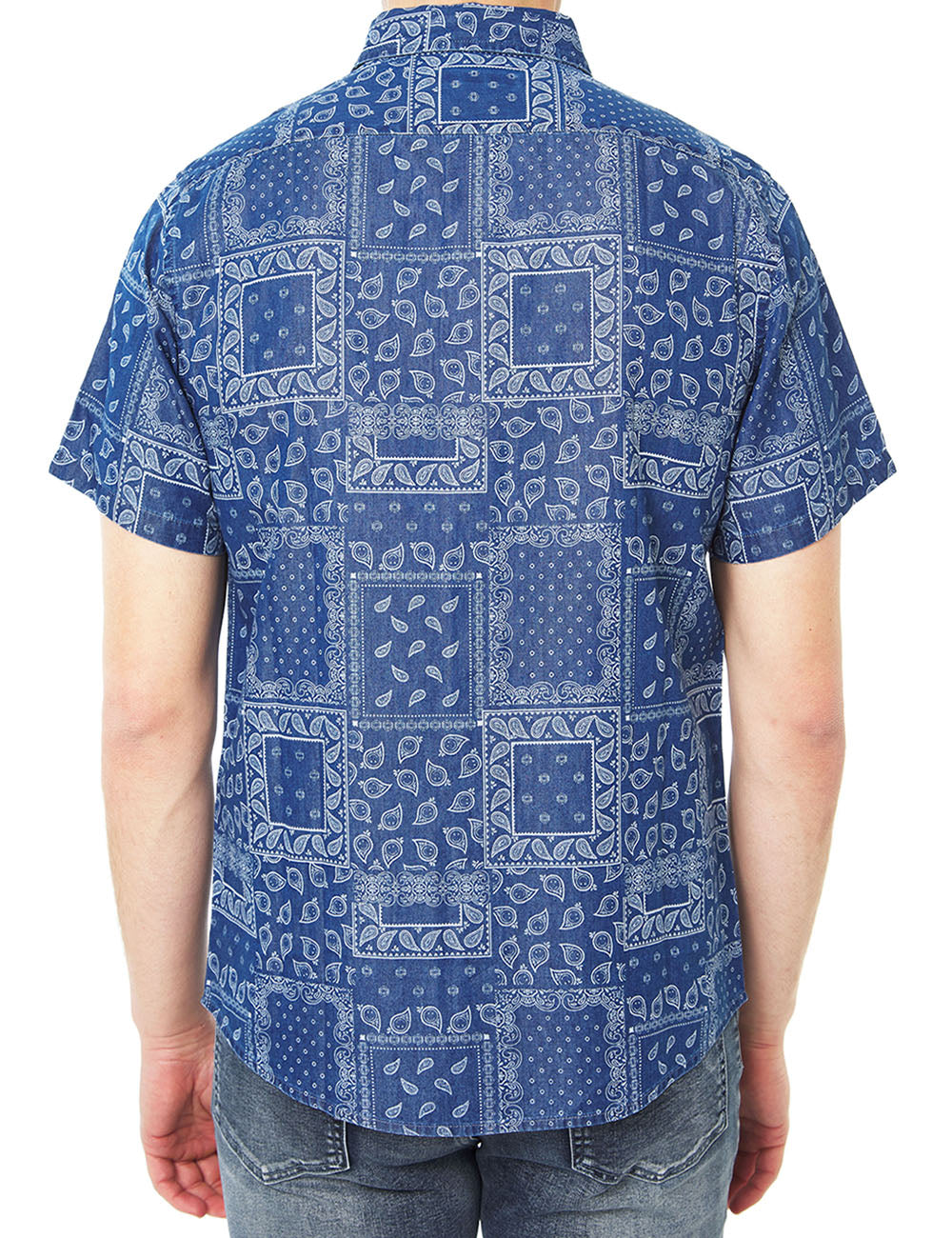 TENCEL PRINT S/S SHIRT