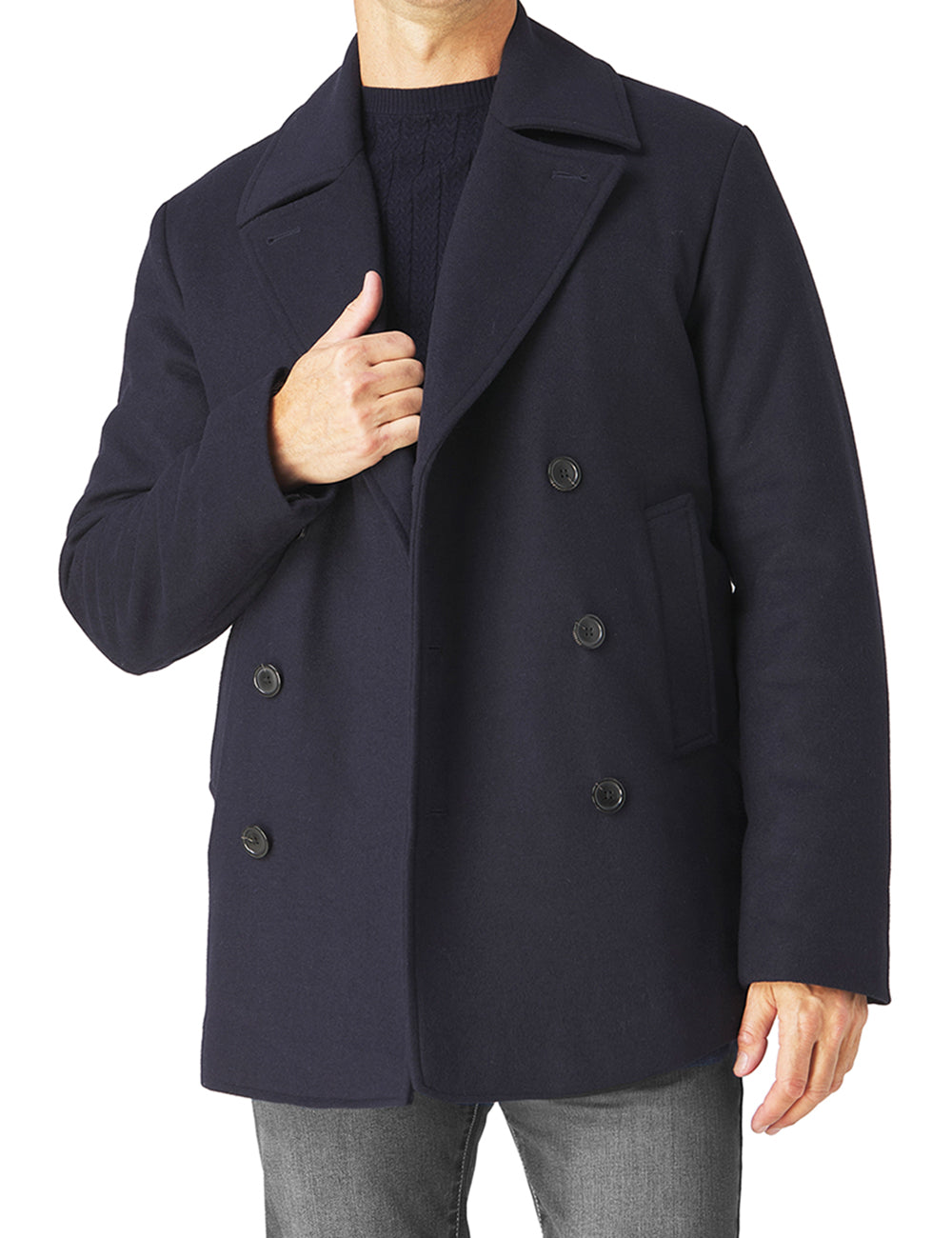 Wool Dock Peacoat