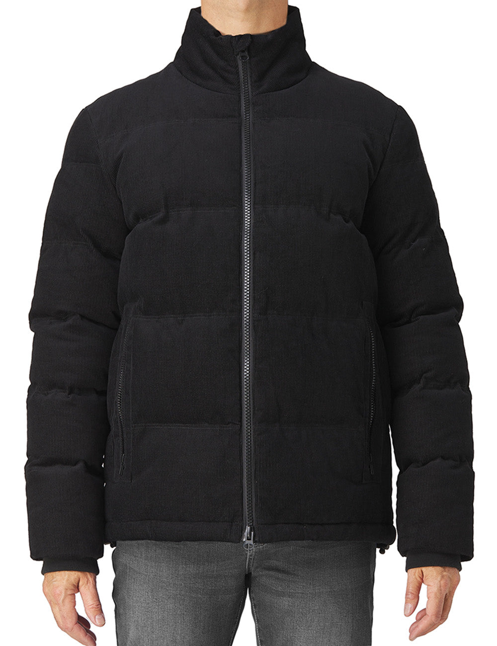 Corduroy Puffer Jacket