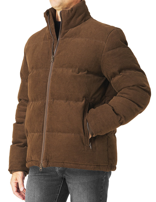 Corduroy Puffer Jacket