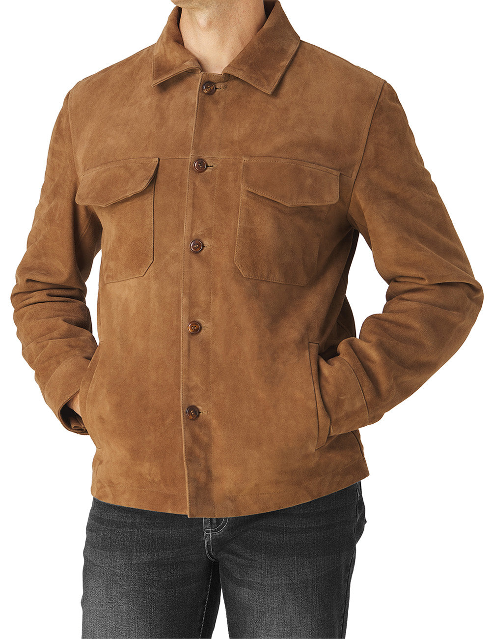 Suede Work Jacket