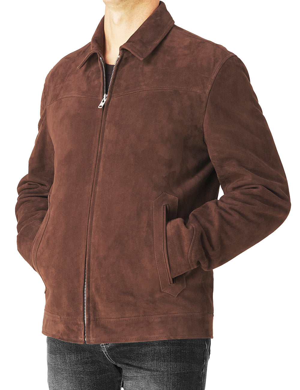 Suede Racer Jacket