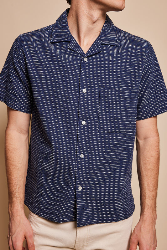 Prince Camp Collar Shirt with Pocket