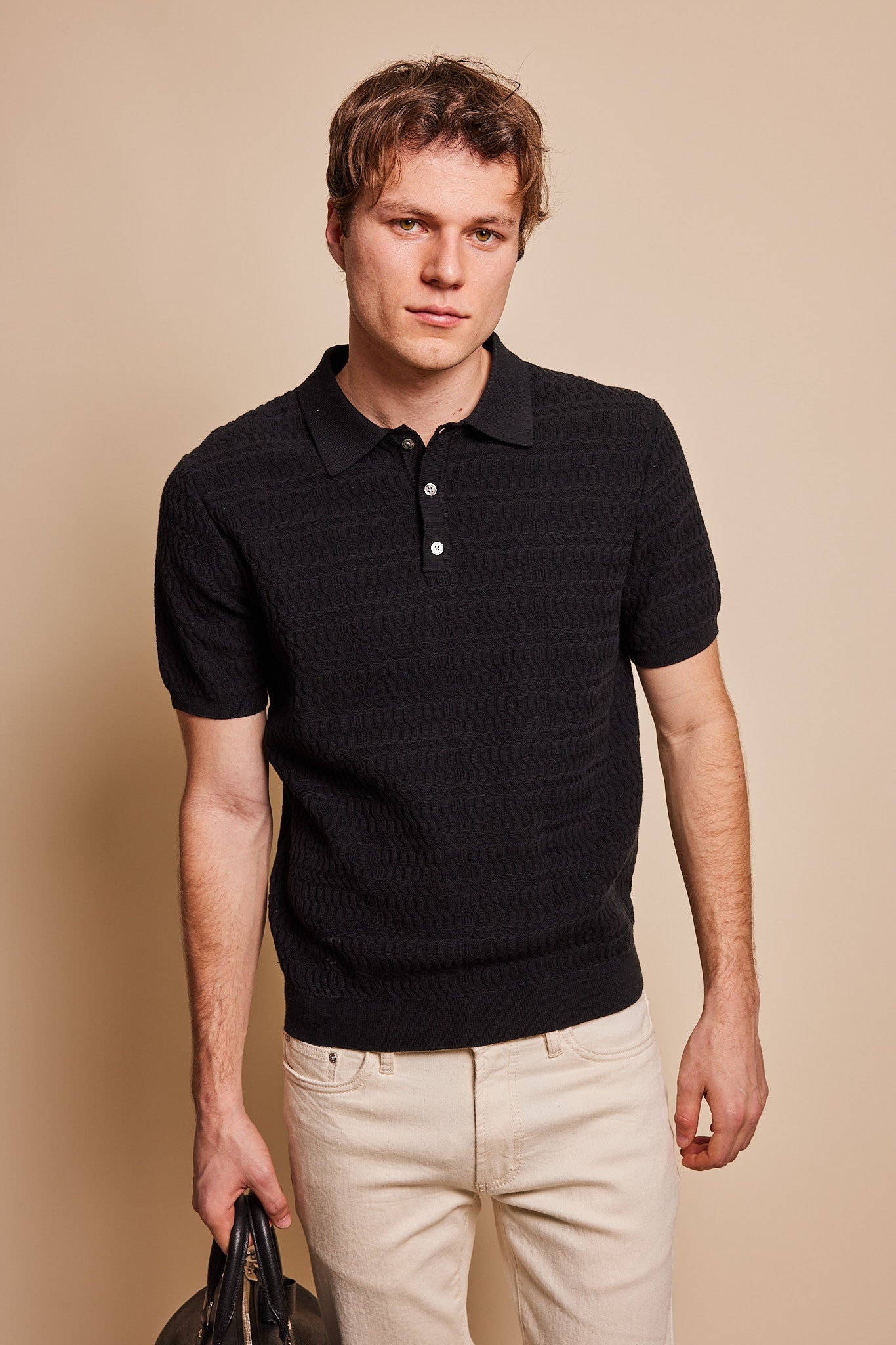 Lex Wave Knit Sweater Polo