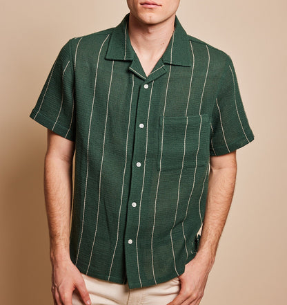 Christopher Camp Collar Shirt With Pocket