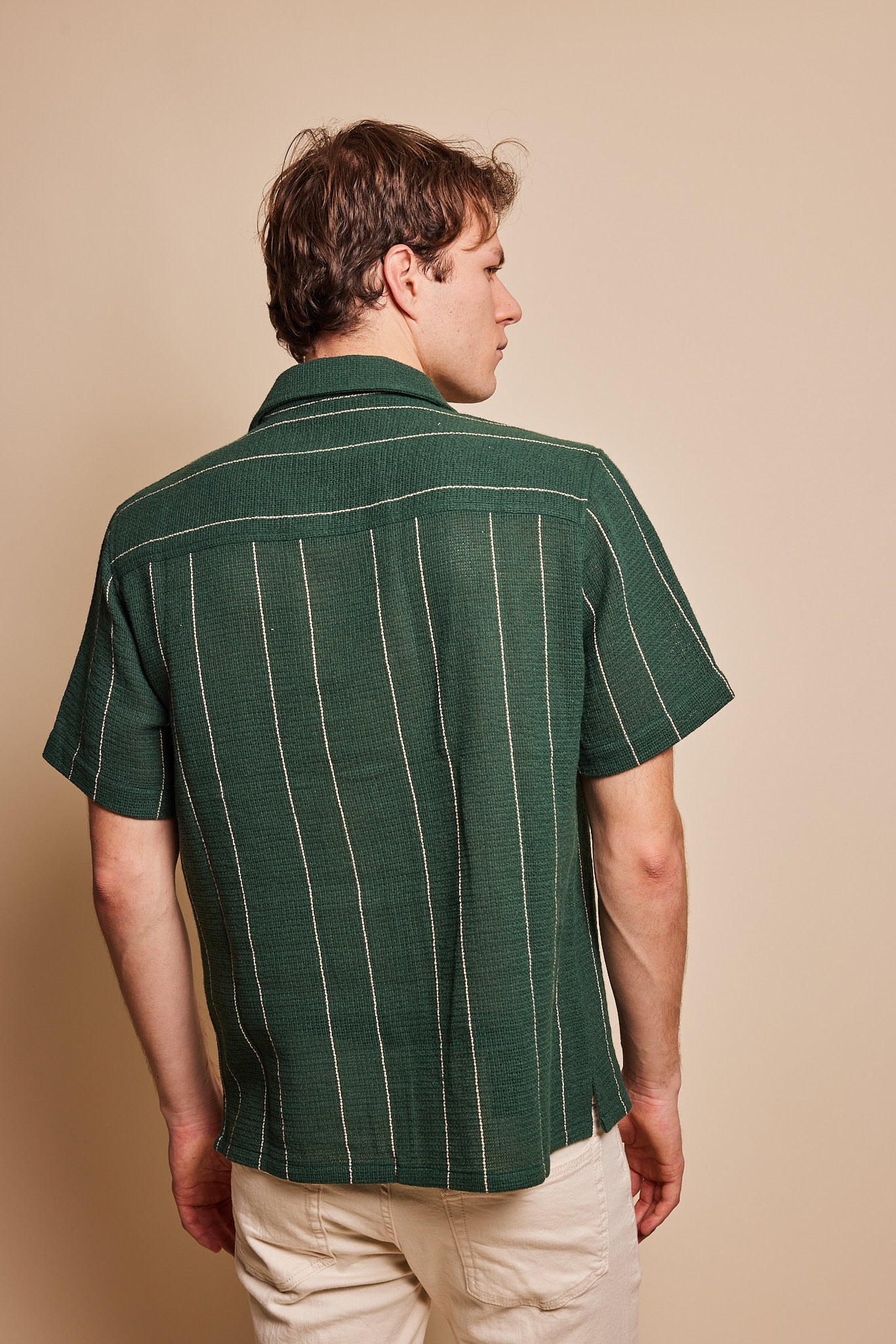 Christopher Camp Collar Shirt With Pocket