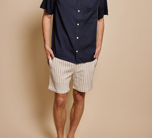 Mulberry Drawstring Relaxed Short