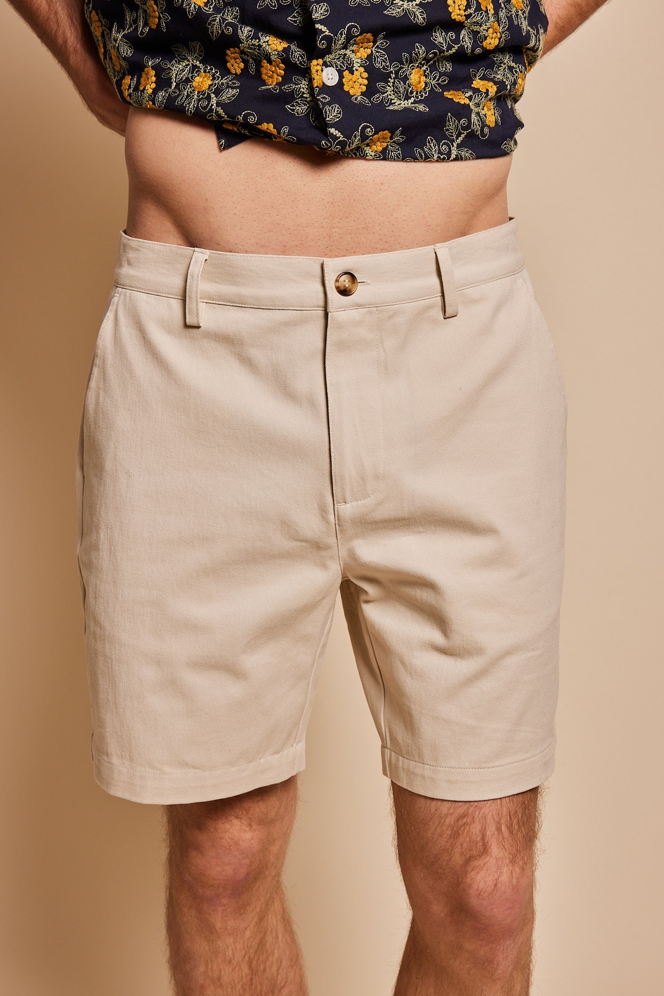 Sutton Cotton Twill Shorts