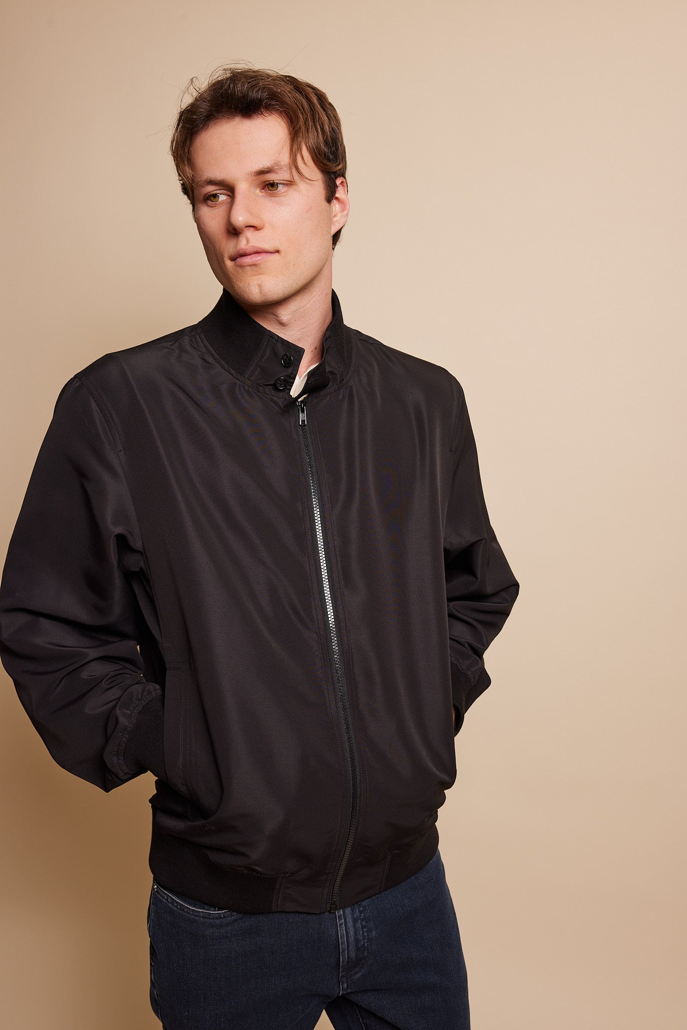 Bryant Zip Bomber Jacket