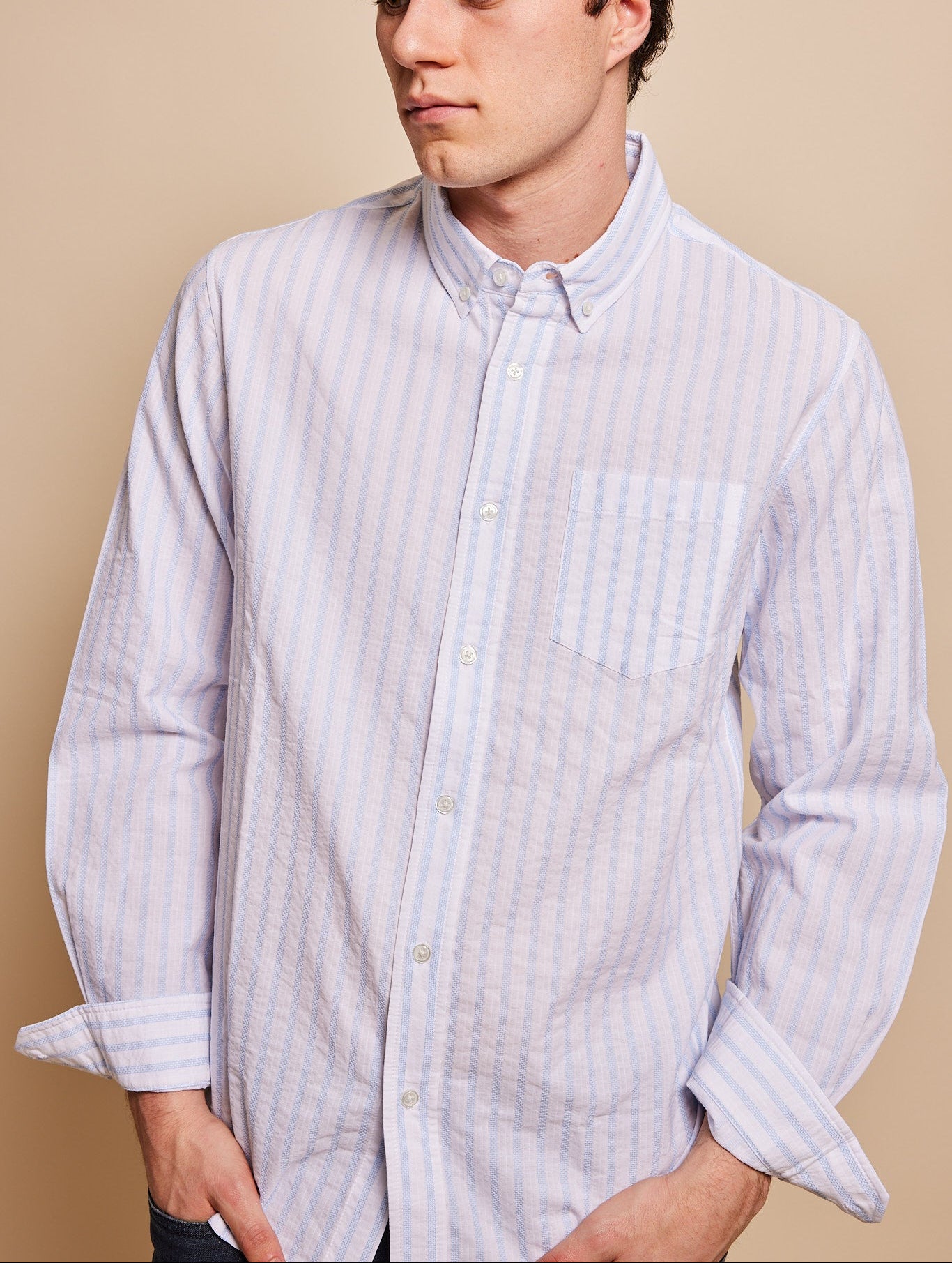 Ellis Long Sleeve Buttondown Collar Shirt