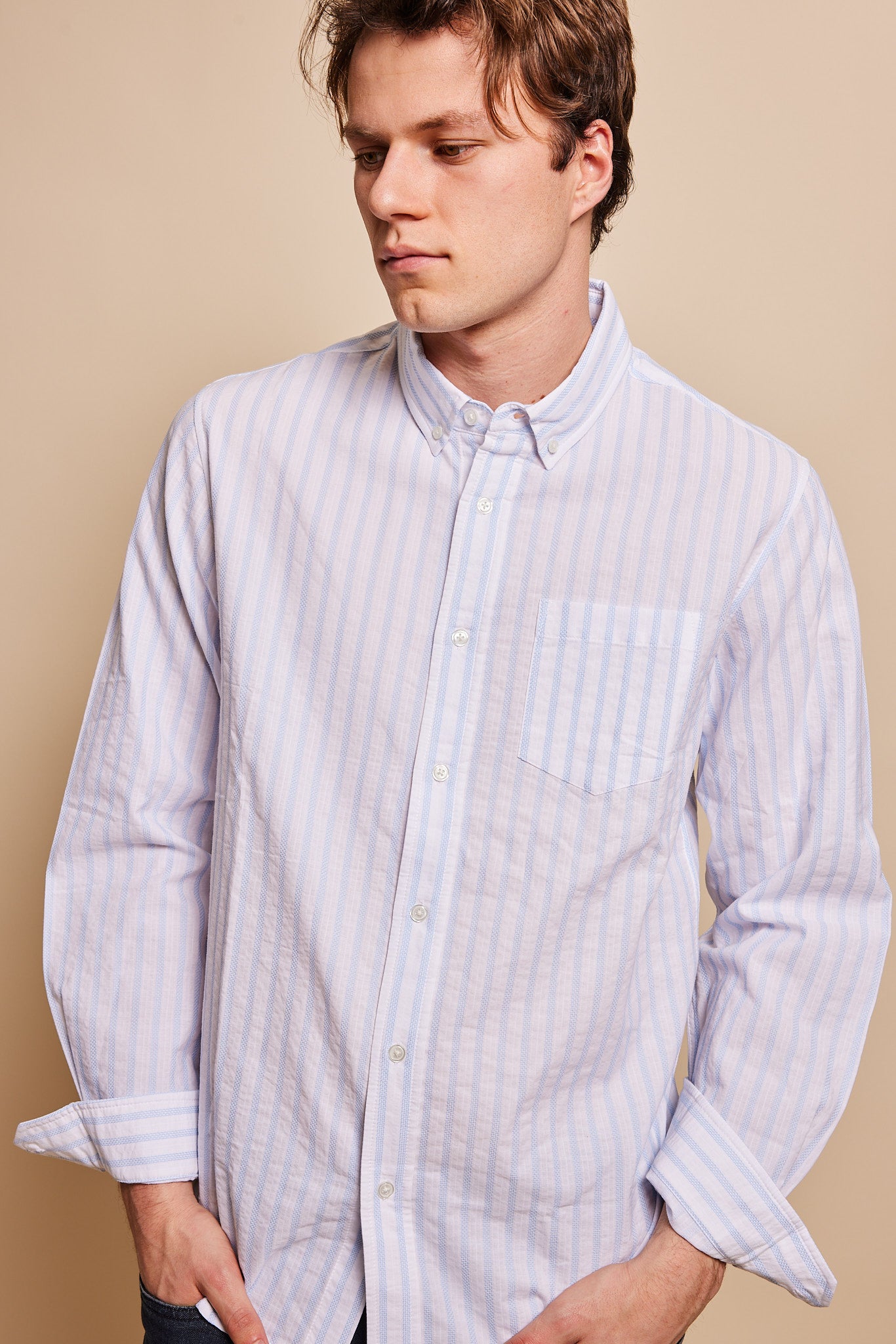 Ellis Long Sleeve Buttondown Collar Shirt
