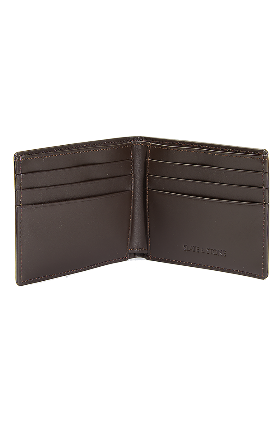 Smooth Leather Bi Fold Wallet