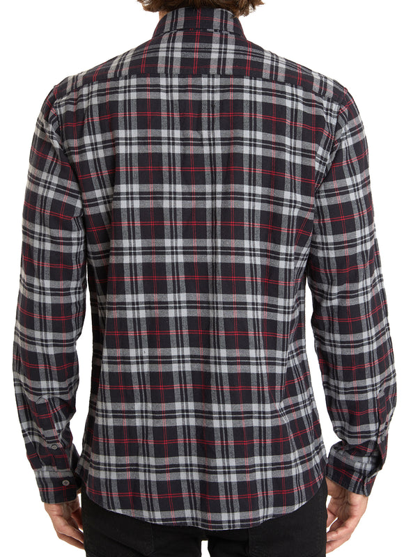l/s-flannel-button-down-collar-shirt-BLACK-GREY-PLAID