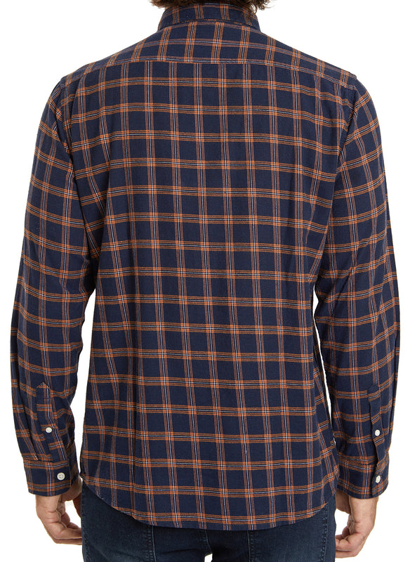 l/s-flannel-button-down-shirt-with-pocket-NAVY-ORANGE-CHECK